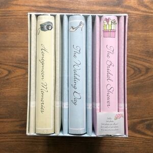 NEW Honeymoon Wedding Bridal Shower photo box NIB Pictures Memory Keepsake VTG